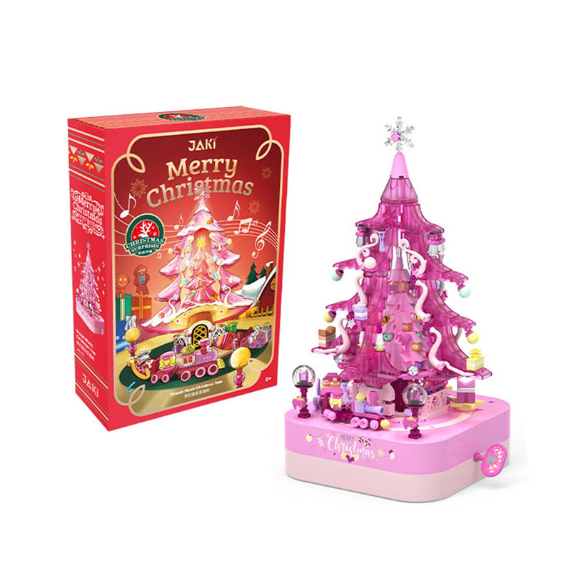 JAKI JK1319 Weihnachtsbaum Spieluhr - Rosa