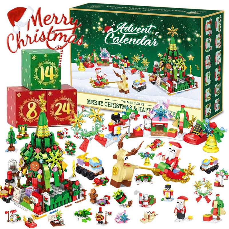 2024 Adventskalender Weihnachtsdekoration E